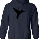 Black Ibiza Club Festival Music Hoodie - Retro Graphic Pullover Hoodie for Men & Women - Navy