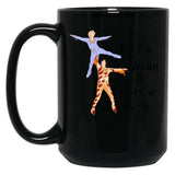 Blades Of Glory Quote Black Coffee Mug, Gift Coffee Mug - Black