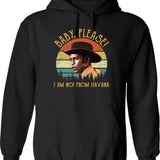 Blazing Saddles Western Comedy Vintage Movie Funny Vintage Hoodie - Black
