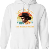 Blazing Saddles Western Comedy Vintage Movie Funny Vintage Hoodie - White
