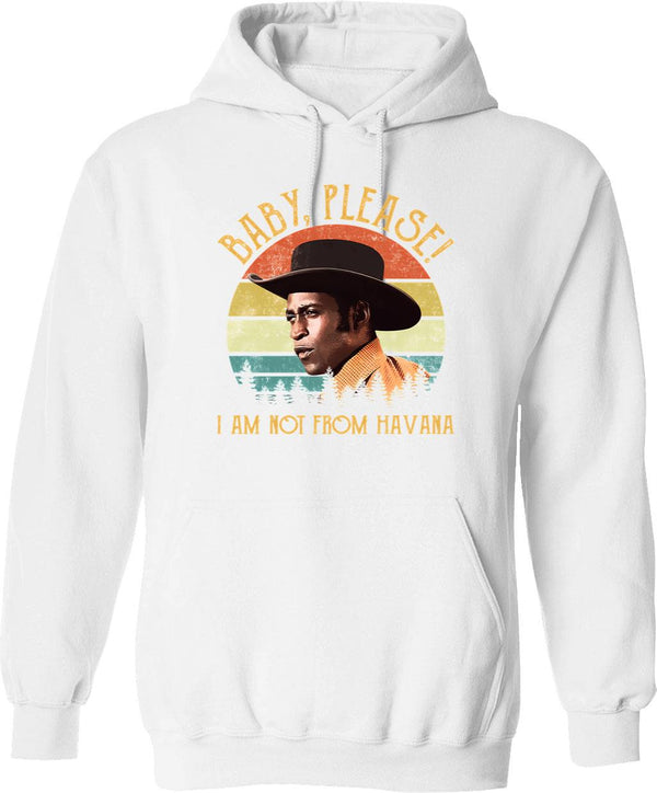 Blazing Saddles Western Comedy Vintage Movie Funny Vintage Hoodie - White