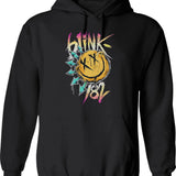 Blinks 182 Band Blinks 182 Concert Hoodie - Black