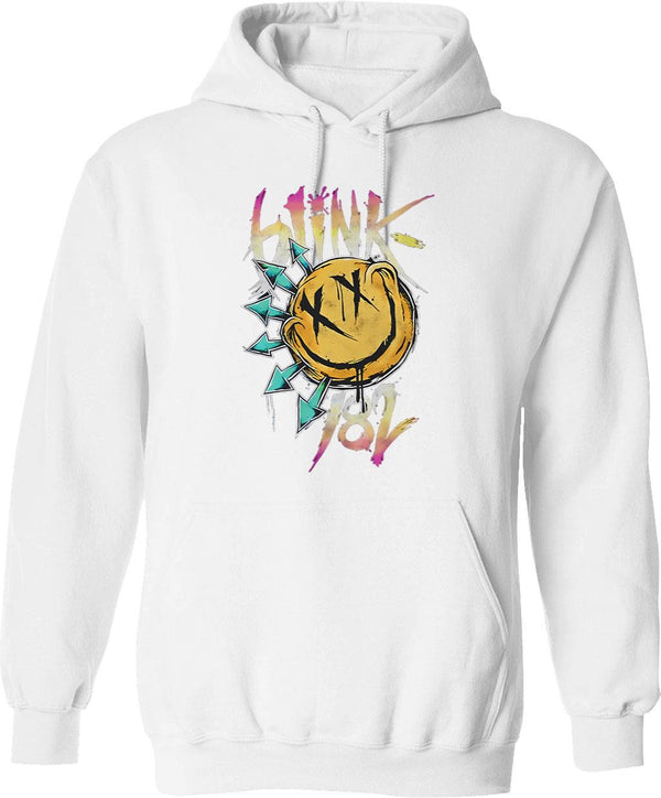 Blinks 182 Band Blinks 182 Concert Hoodie - White