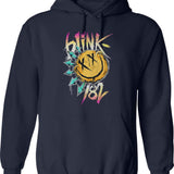 Blinks 182 Band Blinks 182 Concert Hoodie - Navy