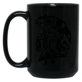 Blitzo Scribbles Classic Black Coffee Mug, Gift Coffee Mug - Black