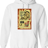 Blood Feast Classic Graphic Pullover Hoodie - White