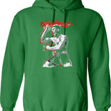Bloodsport Action Premium Hoodie - Retro Graphic Pullover Hoodie for Men & Women - Green