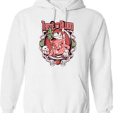 Bloody Mary Hoodie - Retro Graphic Pullover Hoodie for Men & Women - White