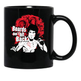 Boards Don'T Hit Back Black Coffee Mug, Gift Coffee Mug - Black