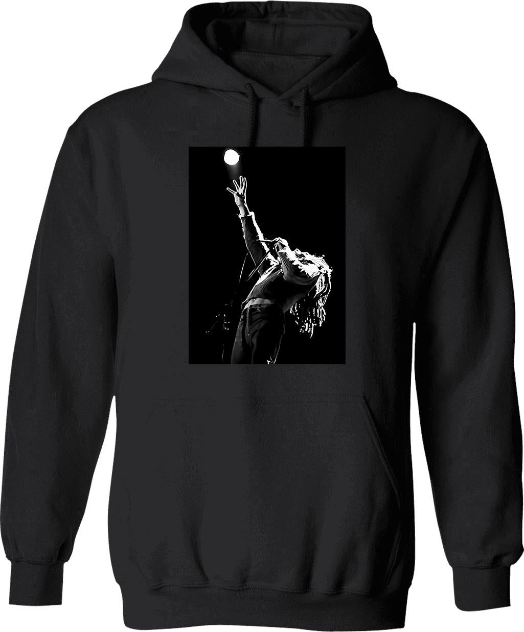 Bob Alone Concert Funny Gift Hoodie - Sarcastic Humor Graphic Hoodie - Black