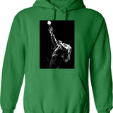 Bob Alone Concert Funny Gift Hoodie - Sarcastic Humor Graphic Hoodie - Green