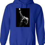Bob Alone Concert Funny Gift Hoodie - Sarcastic Humor Graphic Hoodie - Blue