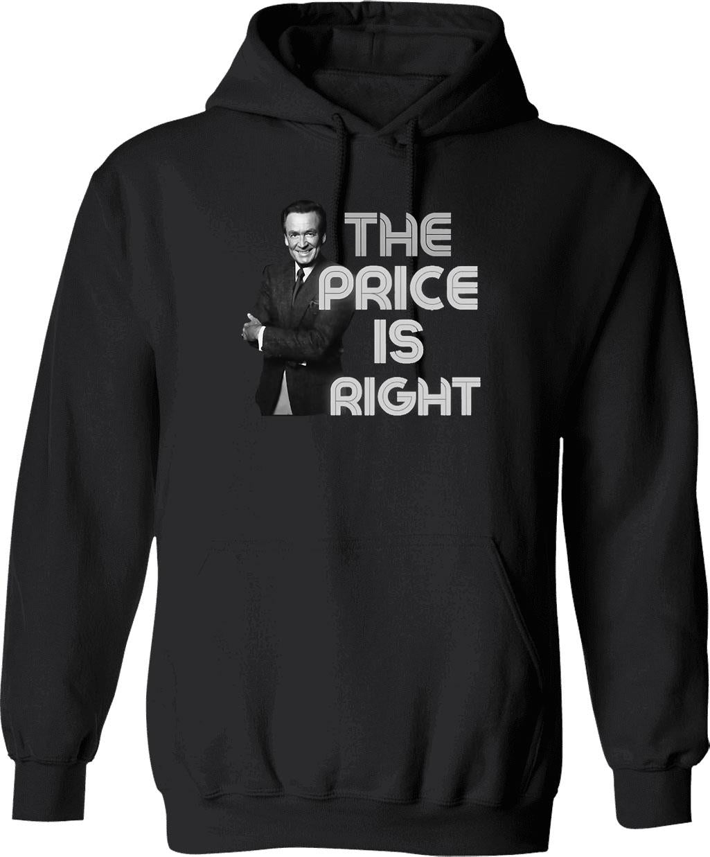 Bob Barker (10) Graphic Pullover Hoodie - Black