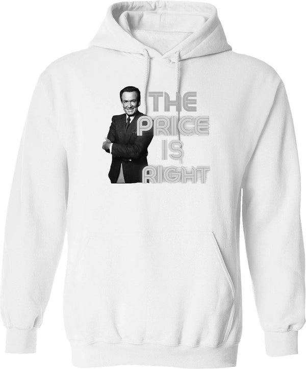 Bob Barker (10) Graphic Pullover Hoodie - White