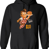 Bob_s Big Boy Burger Hoodie - Retro Graphic Pullover Hoodie for Men & Women - Black