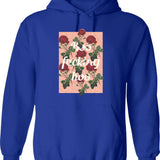 Boo Fucking Hoo Hoodie - Retro Graphic Pullover Hoodie for Men & Women - Blue