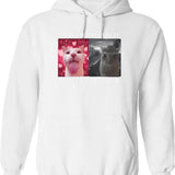 Born To Dilly Dally Forced To Lock In Hoodie - White