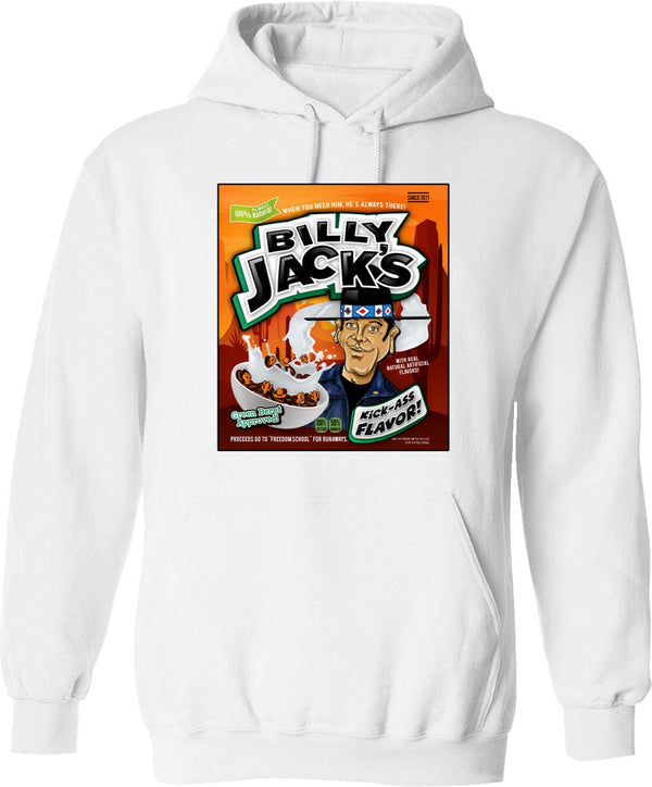 Bote De Crales De Billy Jack Graphic Pullover Hoodie - White
