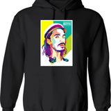 Brandon Boyd Of Incubus Hoodie - Retro Graphic Pullover Hoodie for Men & Women - Black