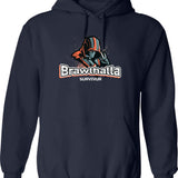 Brawlhalla Survivor - Brawlhalla Graphic Pullover Hoodie - Navy