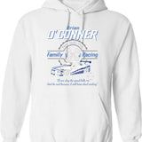Brian O'Conner Family Racing Fast and Furious Tribute Graphic Pullover Hoodie - White