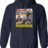 Bright Sly Detective Modest Style Old Car Mens Womens Mannix Serie Man Or Lady Hoodie - Navy