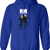 Bring Me Sunshine Hoodie - Retro Graphic Pullover Hoodie for Men & Women - Blue