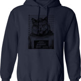British Bandit Hoodie - Retro Graphic Pullover Hoodie for Men & Women - Navy