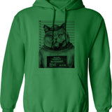 British Bandit Hoodie - Retro Graphic Pullover Hoodie for Men & Women - Green
