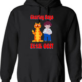British Classic Charley Says 1970s Public Information Film V1e Hoodie - Black