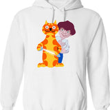 British Classic Charley Says 1970s Public Information Film V2b Hoodie - White