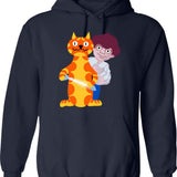 British Classic Charley Says 1970s Public Information Film V2b Hoodie - Navy