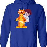 British Classic Charley Says 1970s Public Information Film V2b Hoodie - Blue