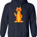 British Classic Charley Says 1970s Public Information Film V2c Hoodie - Navy