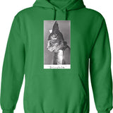 Brunhilde Hoodie - Retro Graphic Pullover Hoodie for Men & Women - Green