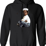 Buckwheat Injinier O Tay Hoodie - Retro Graphic Pullover Hoodie for Men & Women - Black
