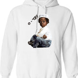Buckwheat Injinier O Tay Hoodie - Retro Graphic Pullover Hoodie for Men & Women - White