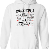 Bunnicula Strikes Again! Classic Graphic Pullover Hoodie - White