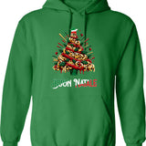 Buon Natale Italian Pasta Christmas Tree Xmas For Men Women Hoodie - Green