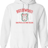 Bushwood 1980 Some People Just Don't Belong Hoodie - White