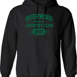 Bushwood Country Club 1980 Hoodie - Retro Graphic Pullover Hoodie for Men & Women - Black