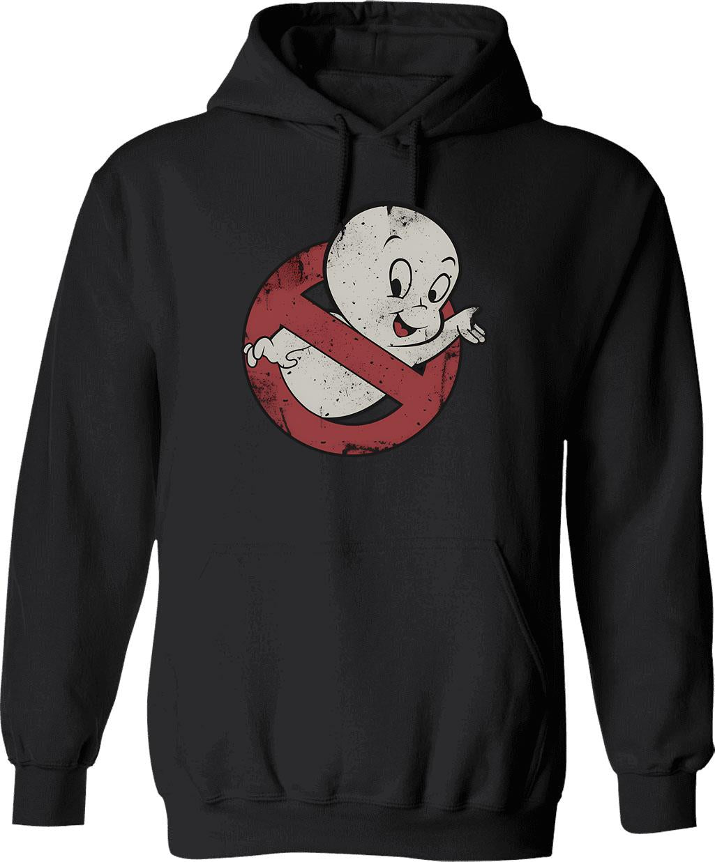 Busted Hoodie - Retro Graphic Pullover Hoodie for Men & Women - Black