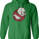 Busted Hoodie - Retro Graphic Pullover Hoodie for Men & Women - Green