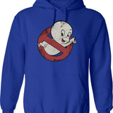 Busted Hoodie - Retro Graphic Pullover Hoodie for Men & Women - Blue