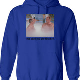 But Then You Are French ( The Big Mop ) Hoodie - Blue