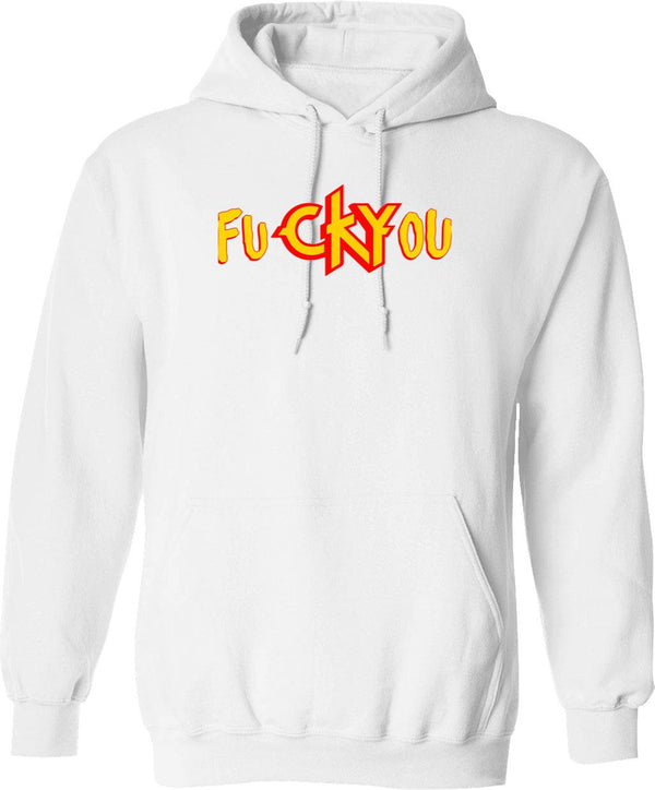 CKY Fu Graphic Pullover Hoodie - White