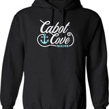 Cabot Cove Graphic Pullover Hoodie - Black