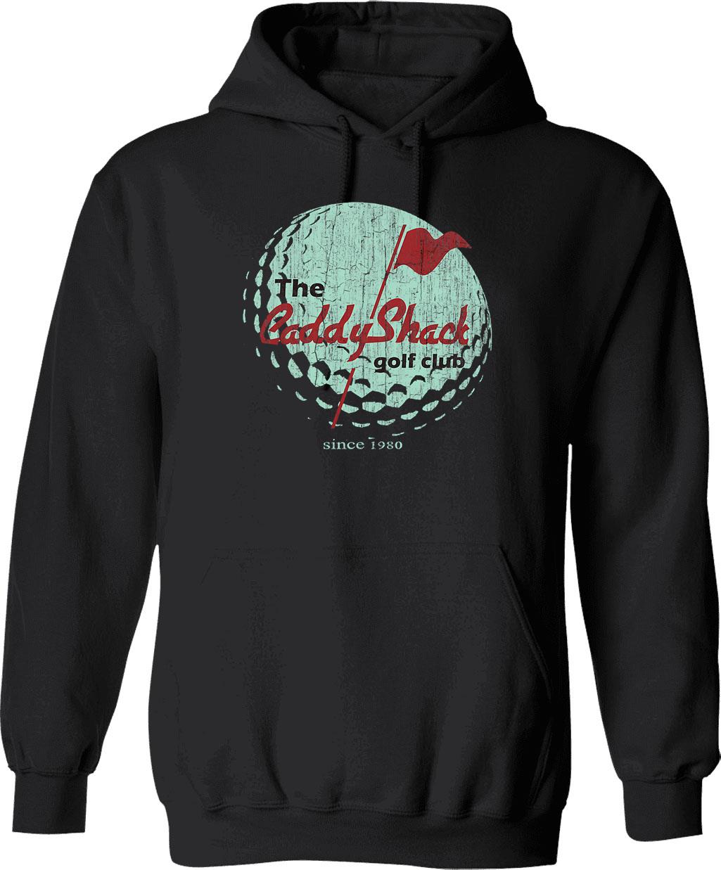 Caddyshack (1) Hoodie - Retro Graphic Pullover Hoodie for Men & Women - Black