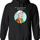 Caddyshack (2) Hoodie - Retro Graphic Pullover Hoodie for Men & Women - Black
