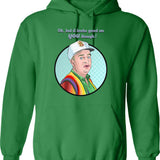 Caddyshack (2) Hoodie - Retro Graphic Pullover Hoodie for Men & Women - Green